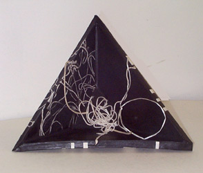 Triangle Sculpture 1 by Nura Petrov